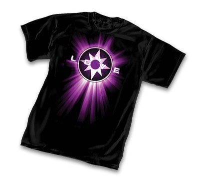 VIOLET LANTERN SYMBOL: LOVE T-Shirt  L/A